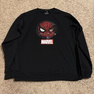 Marvel 14/16 big kids pullover hologram spider man